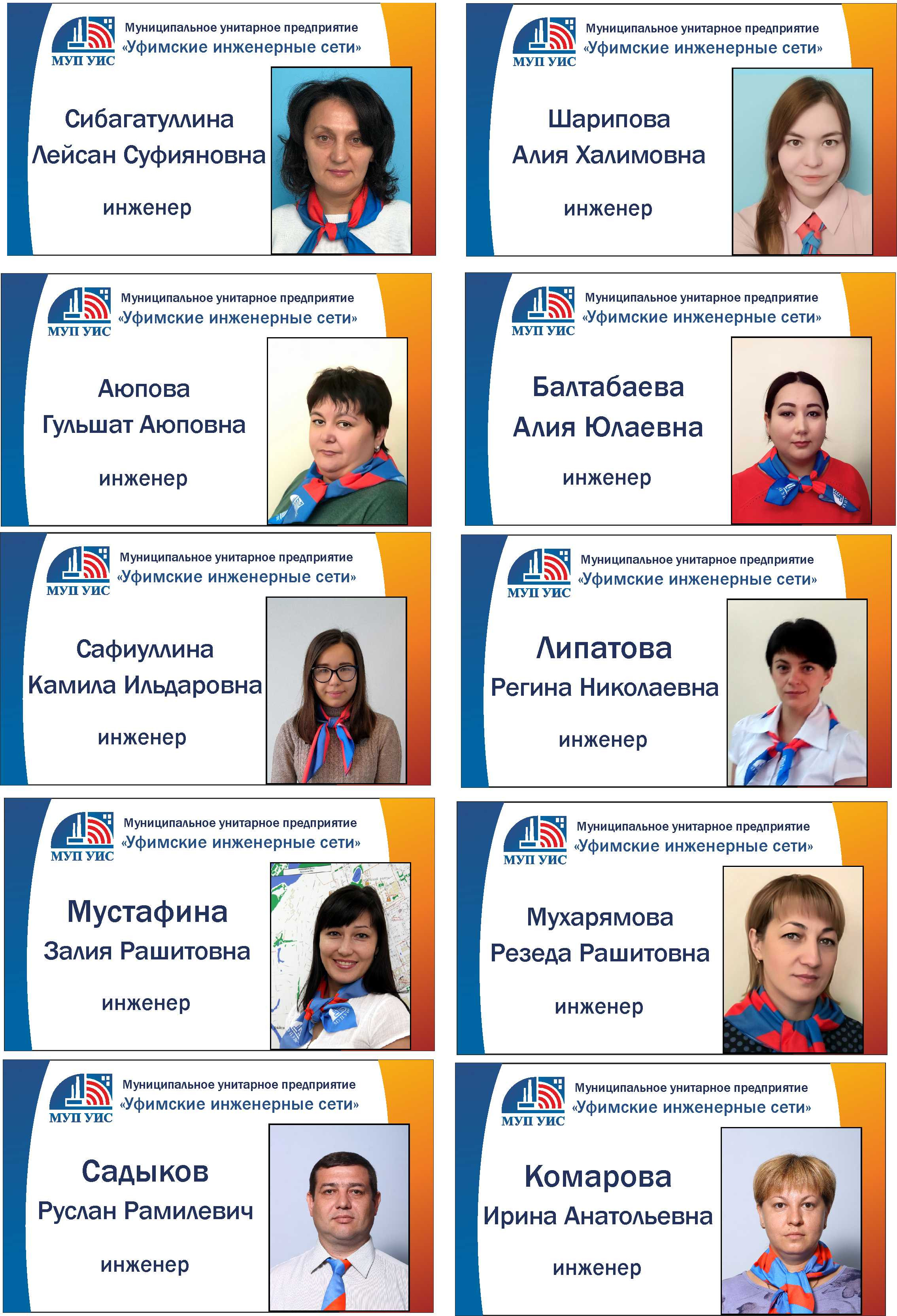 Сотрудники службы сбыта
